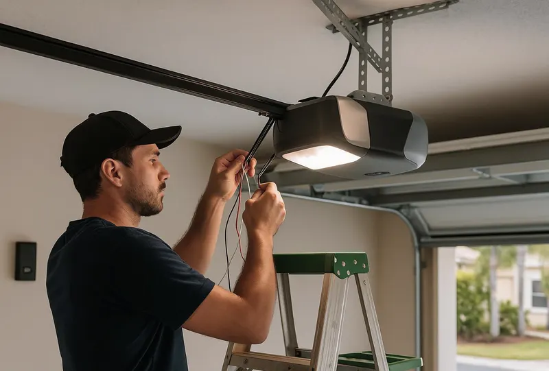 Off Track Door Repair in Valrico